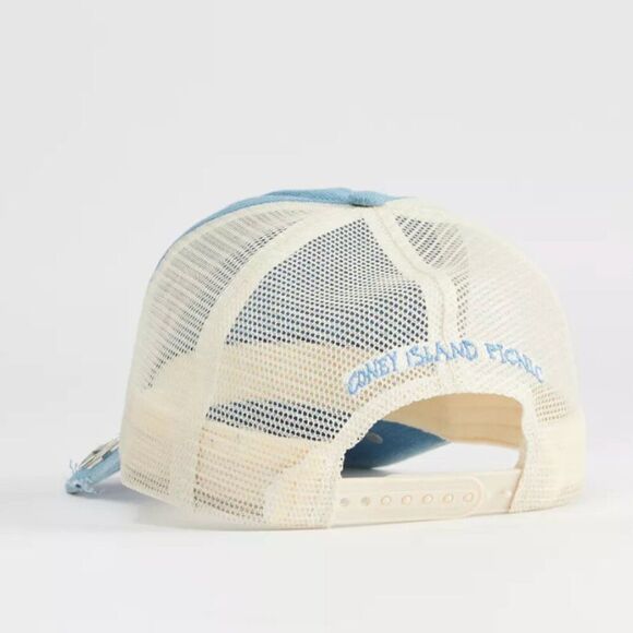 Urban Outfitters Malibu Ranch Denim Trucker Hat - Picture 2 of 4